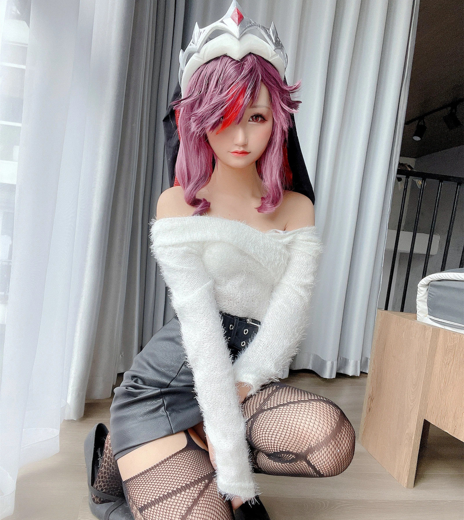 Gallery - Cosplay KuukoW Kuuko 子 Pure Selfie Rosaria 2021